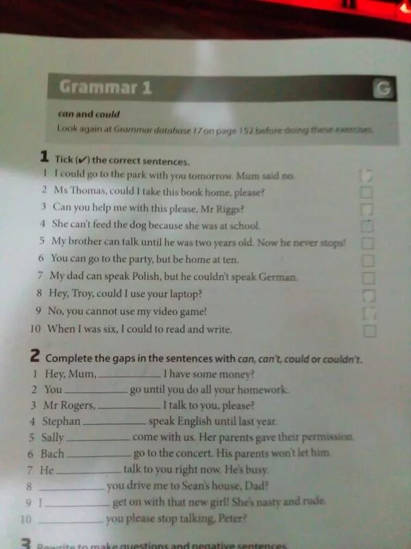Complete the sentences with could couldn t. Tick the correct sentences. Complete the Words in the sentences номер 2. Гдз англ complete the sentences with the in the Boxes (in on next to) 6 класс английский. Make up the sentences 4 класс.