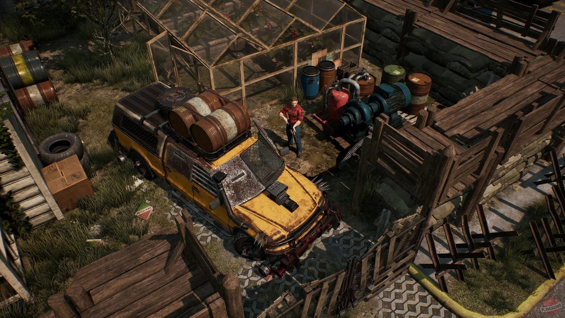 Aftermath игра. игры про строительство базы. выживалка с видом сверху. игры где строишь базу и выживаешь. Surviving the aftermath похожие игры.