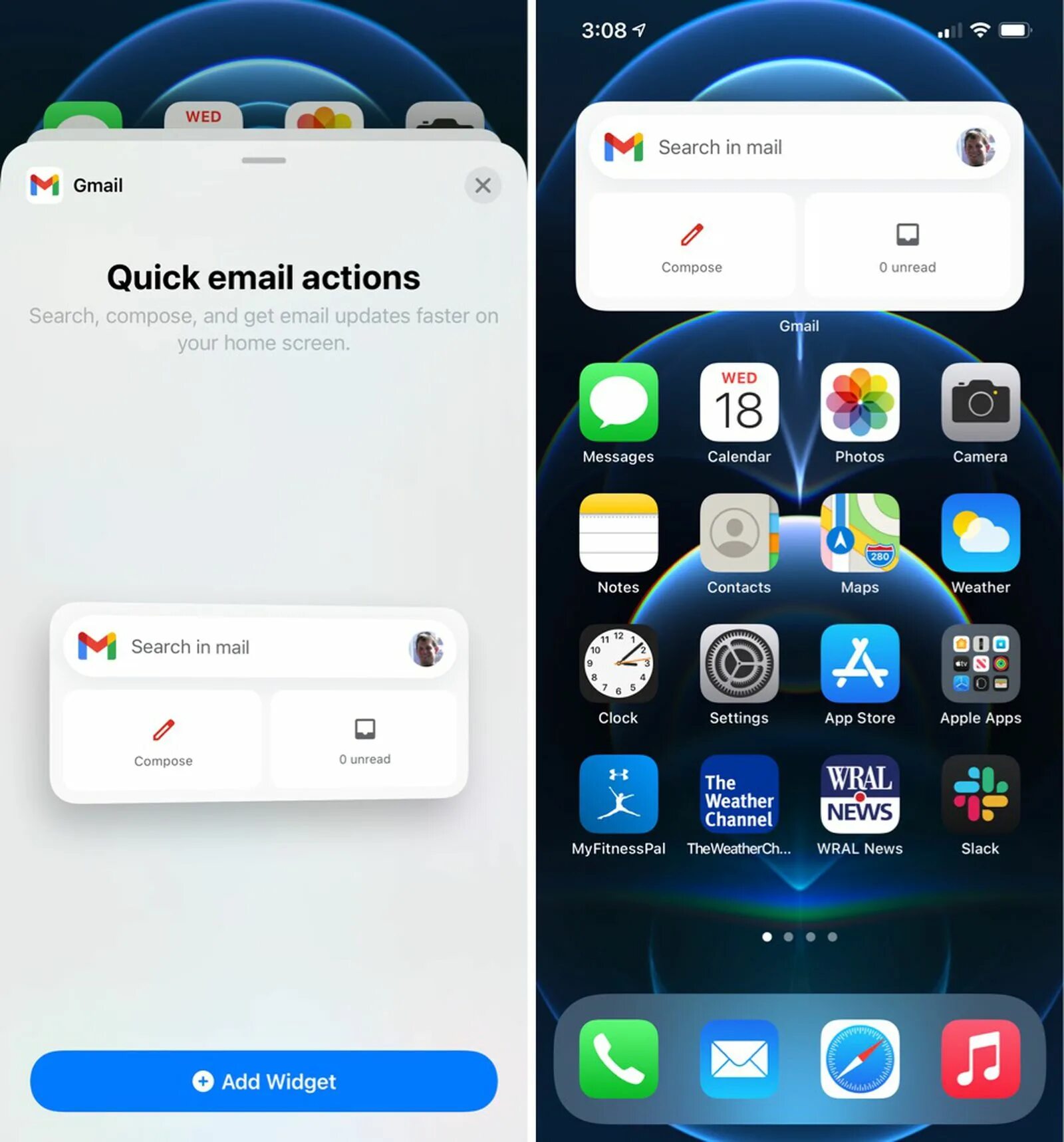 Gmail iphone. Виджеты IOS. Виджеты IOS 5. Виджет IOS. Приложение для виджетов.