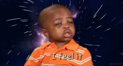 Were just feel it