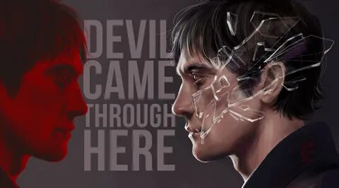 Through here