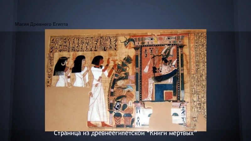 Книга мертвых древний Египет. Книги о древнеегипетской магии.