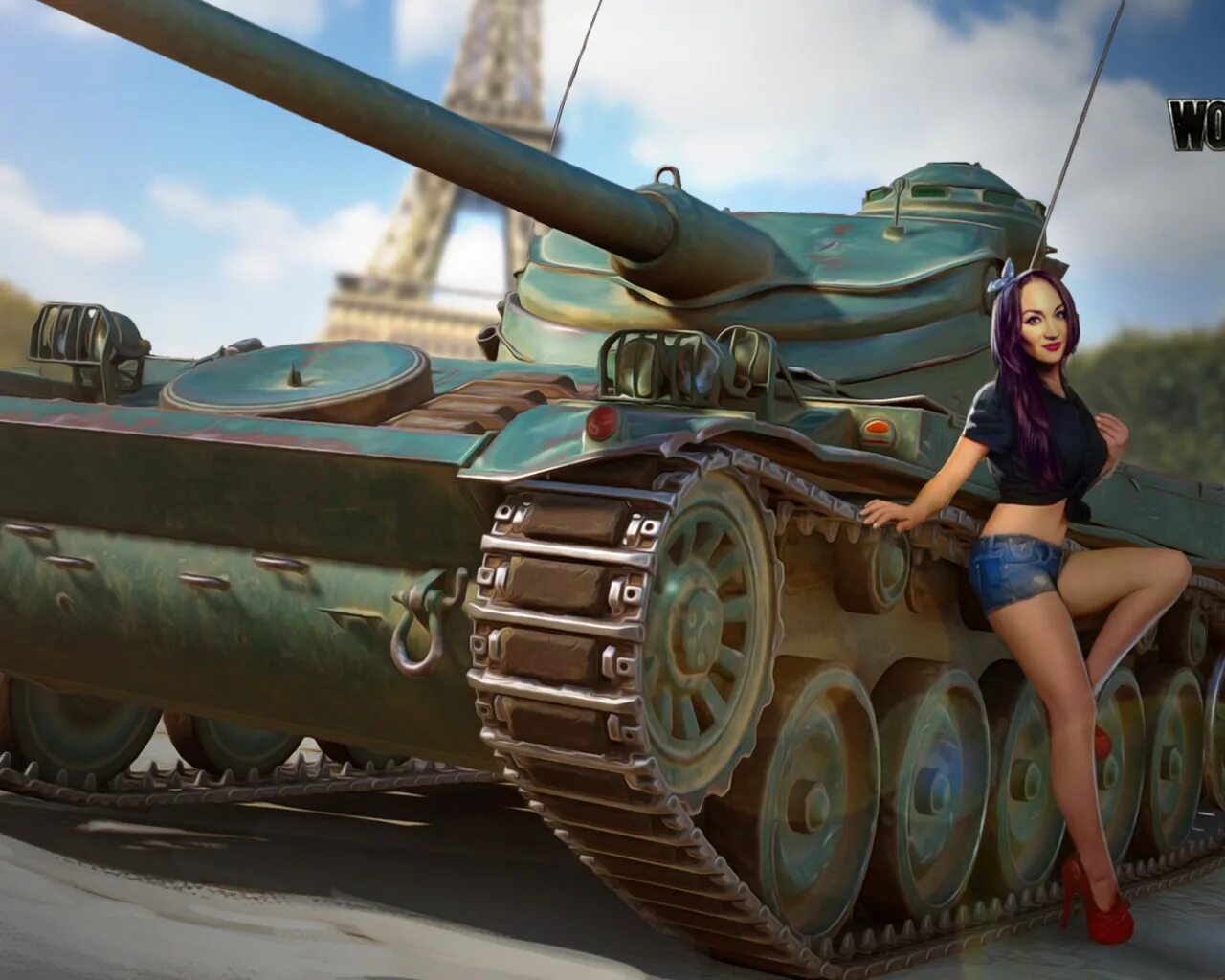 Wot tante. AMX 13 90. Стили на АМХ 13 90. World of Tanks девушки танкистки. AMX ELC 90.