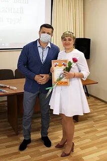 Награждение медсестры