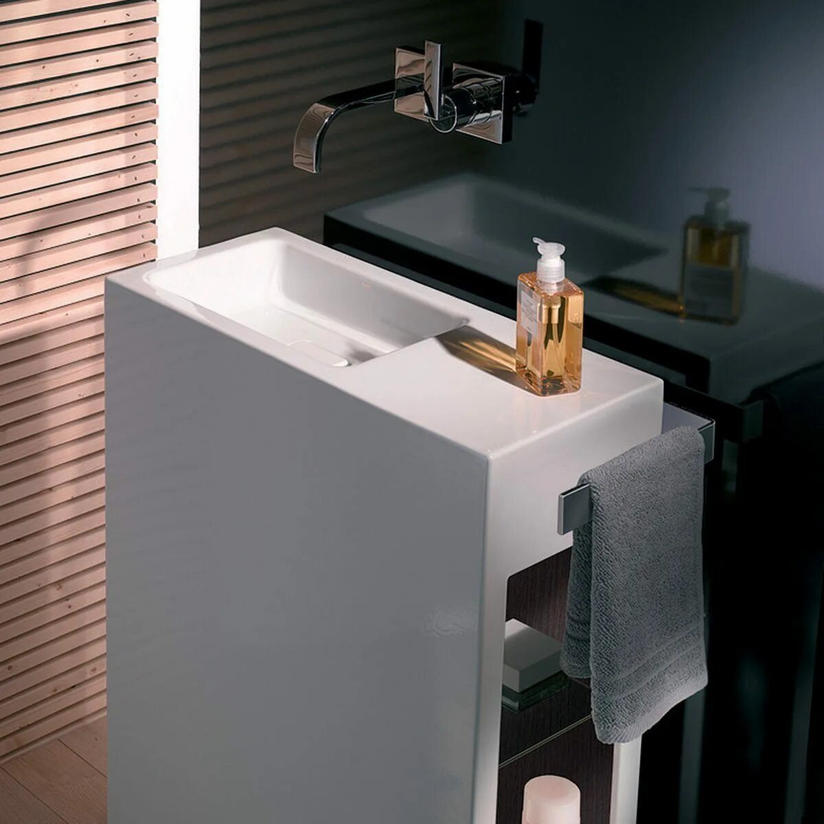 Удобная раковина в ванную. Alape раковины. Мини-раковина Laufen Pro s 815955.. Раковина «wp» от «Alape. Alape мебель для ванных.