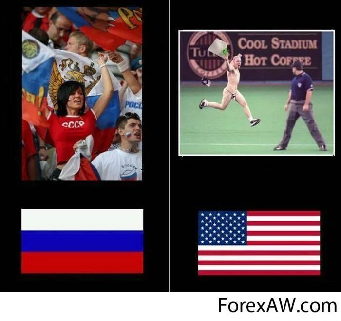 Россия и Америка. Россия и США сравнение. Россия против Америки. Русские и американцы сравнение.