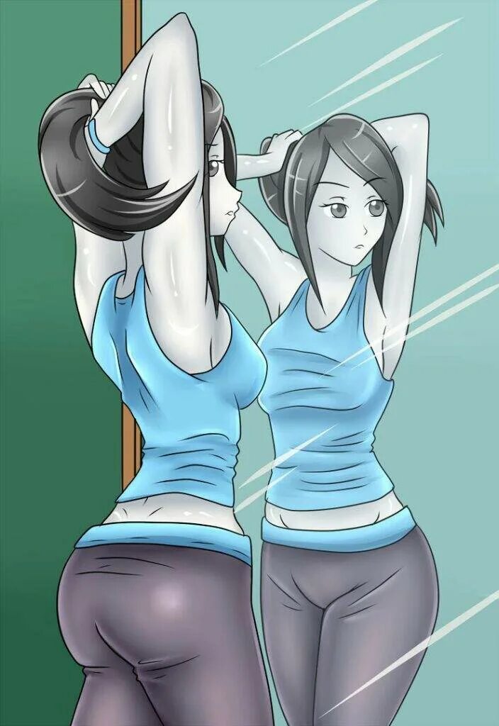 Wii Fit Trainer. Wii Fit Trainer 34 18. Wii Fit Trainer 34. Wii Fit belly.