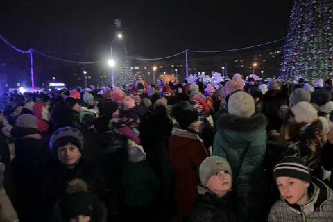 Открытие елок в красноярске