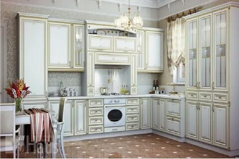 Кухонный гарнитур патина