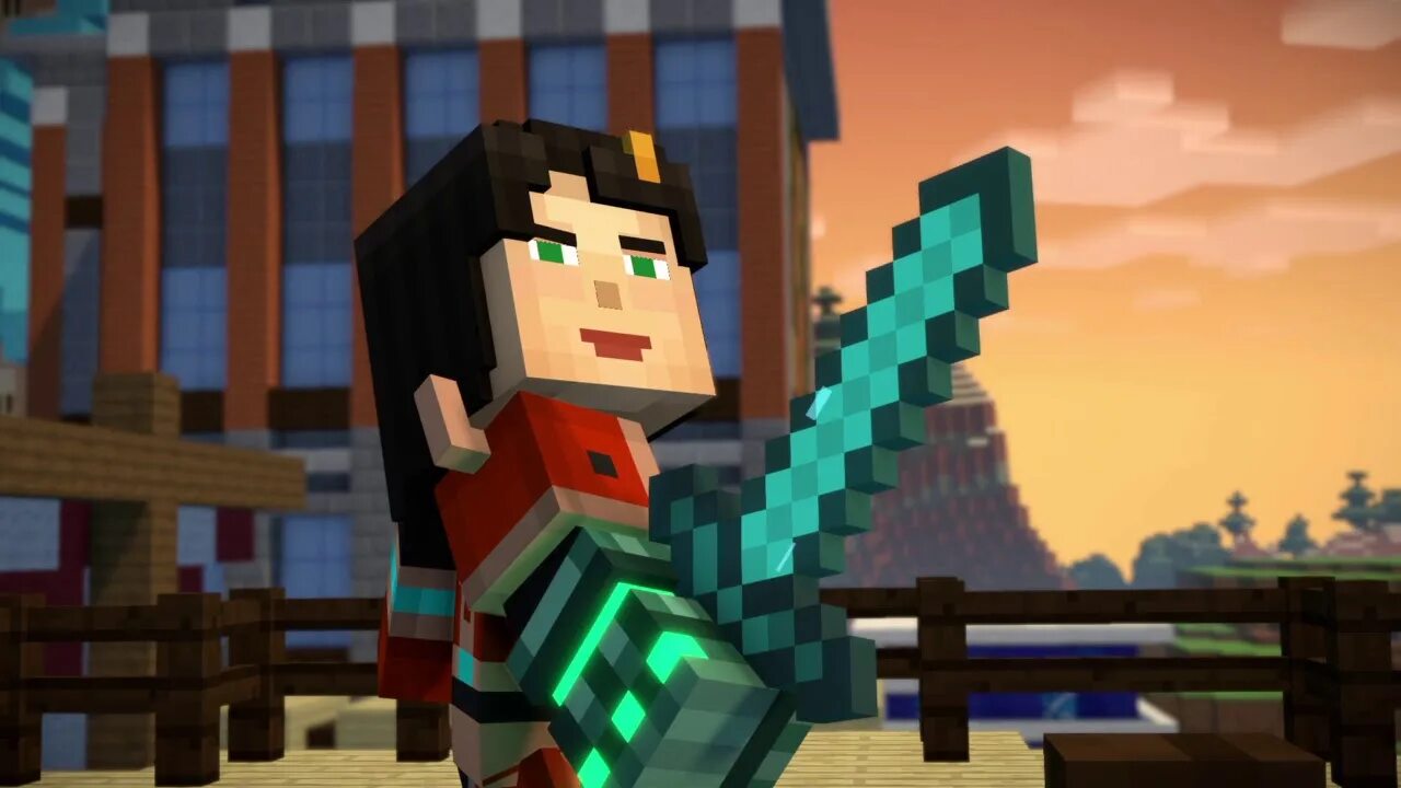 Minecraft: story Mode. Джени маенкрафт