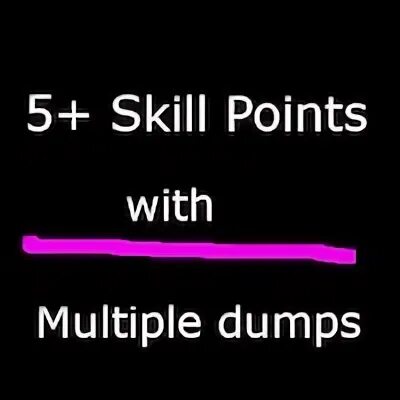 Multiple skills. Multiple skills