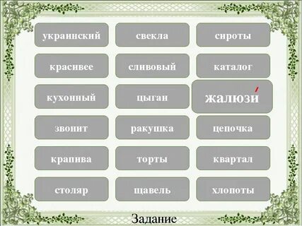Щавель включат жалюзи красивее