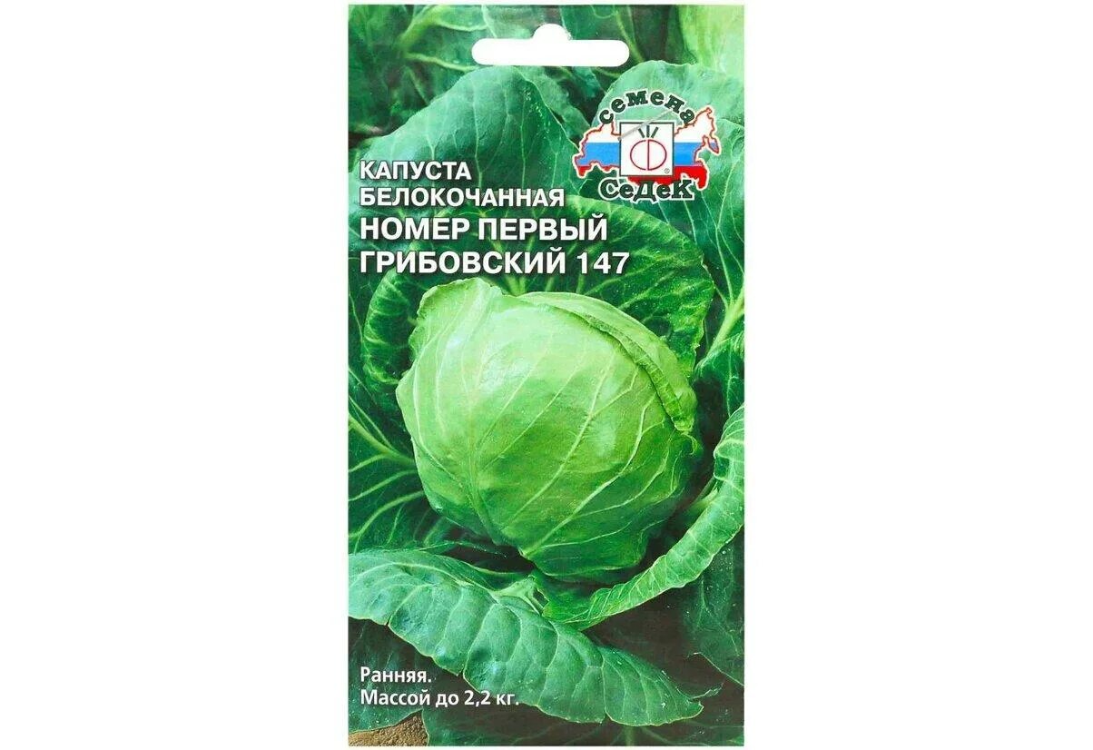 Капуста номер первый грибовский. Капуста номер 1 Грибовский 147. Капуста белокочанная Грибовский 147 1 г. Капуста белокочанная номер первый Грибовский 147.