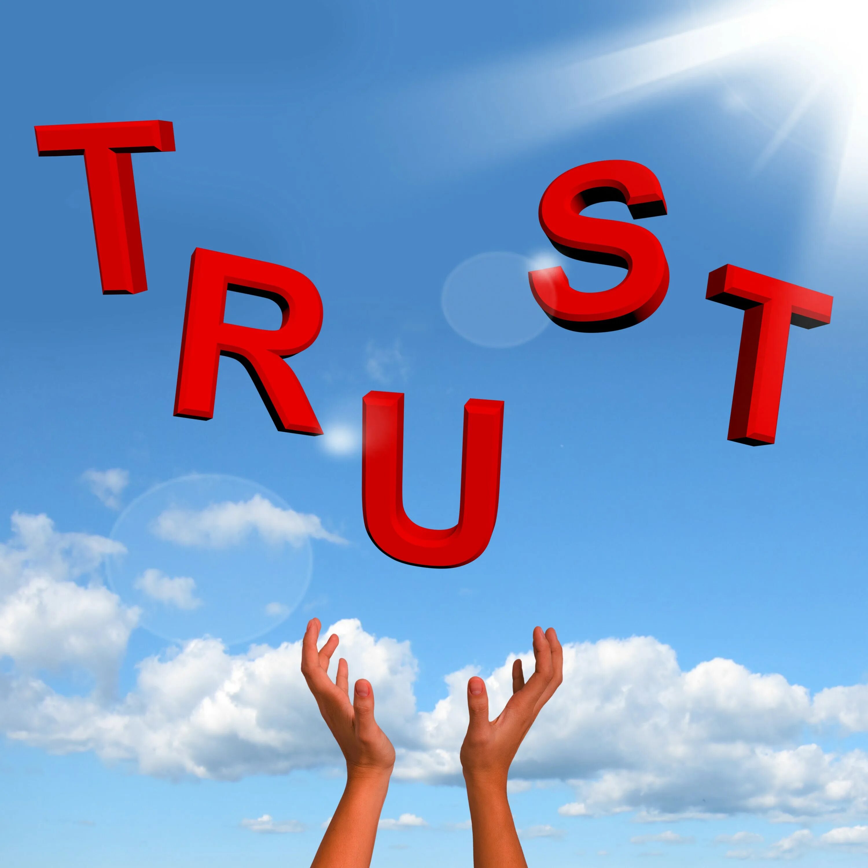 Go on trust. Trust letter. trustful. trust god. let us gospel canada.