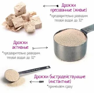 20 живых дрожжей сколько сухих