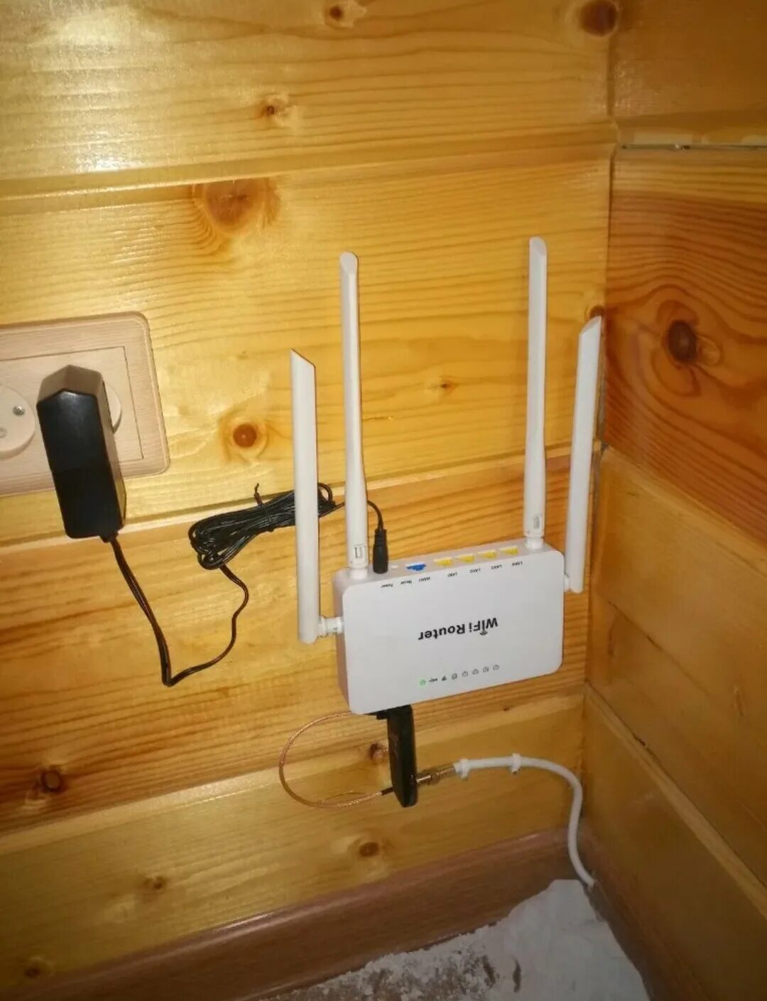 Комплект 4G Интернета "Максимальная скорость" с антенной Антекс для дома и дачи 