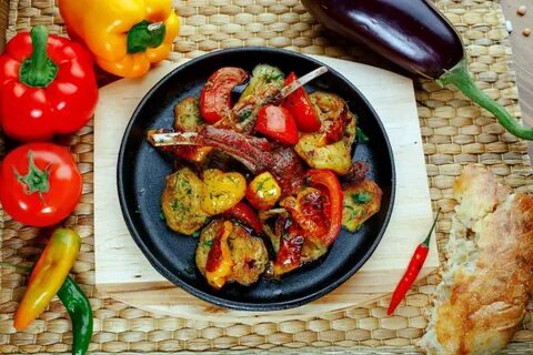 Горячее кавказской кухни