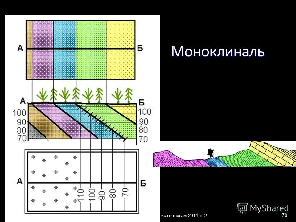 Моноклинали горных пород. Моноклинальная структура. Моноклиальные структуры геология. Формы складчатых дислокаций. Антиклиналь синклиналь моноклиналь.