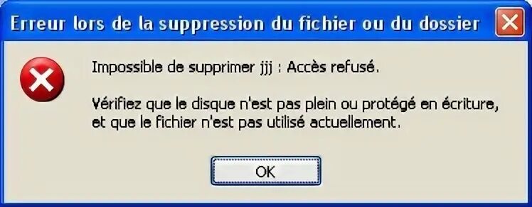 Cannot folder