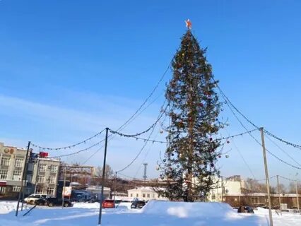 Елка в новокузнецке
