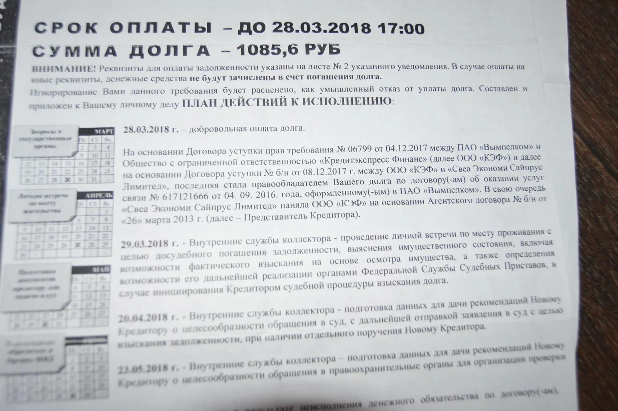 Пкб отзывы должников. Сайпрус Лимитед. Письмо от коллекторов. Свеа экономи Сайпрус. ООО КЭФ коллекторы.