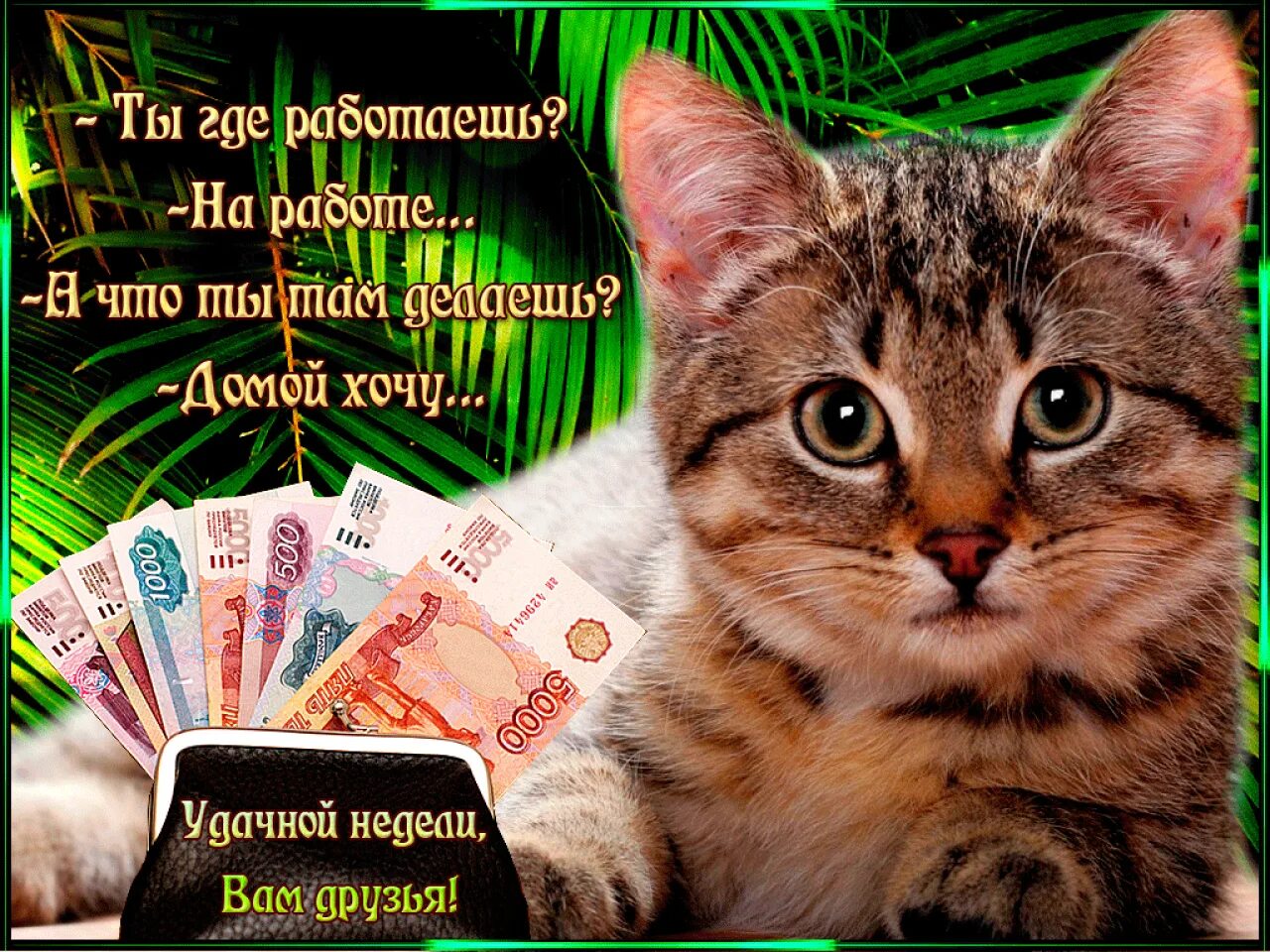 Открытки удачной недели. Открытка хорошей недели. Хорошего первого рабочего дня. Цветы в кувшине. Доброе утро первый рабочий.