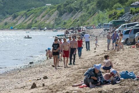Магадан пляж