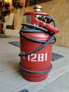 Газовый баллон пожаротушения