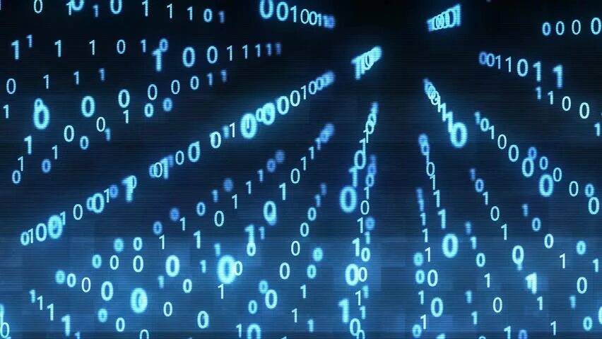Binary data android. Технологичные цифры. двоичный код бегущий. вирусный цифровой код. digital binary.