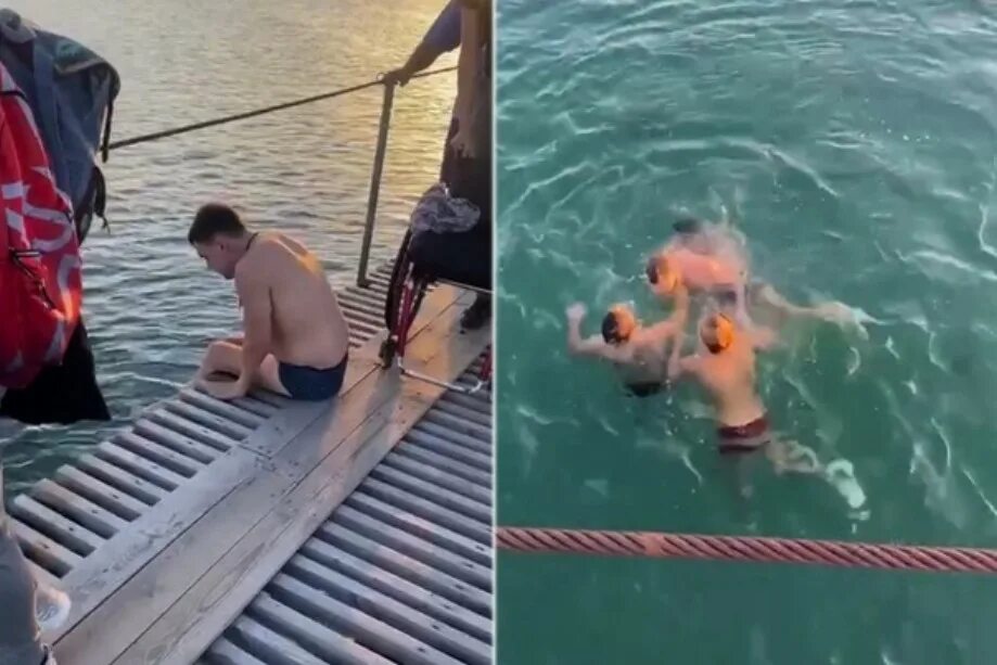 Инвалид-колясочник спас тонущего в черном море. Следующий утонуть