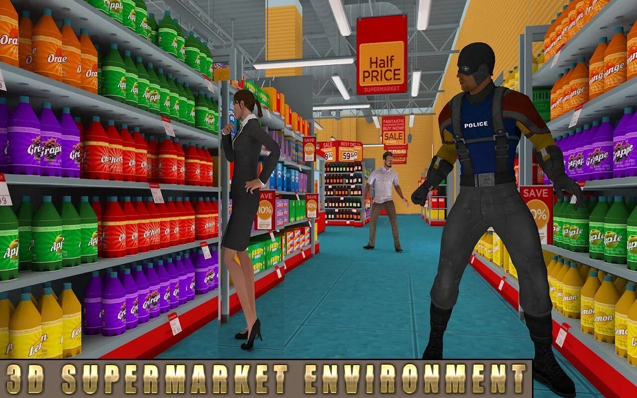 Супергерой в супермаркете. Супер игра полицейских. Сохранения супермаркет симулятор. Персонажи из игры супермаркет симулятор. Supermarket simulator 0.1 2.2
