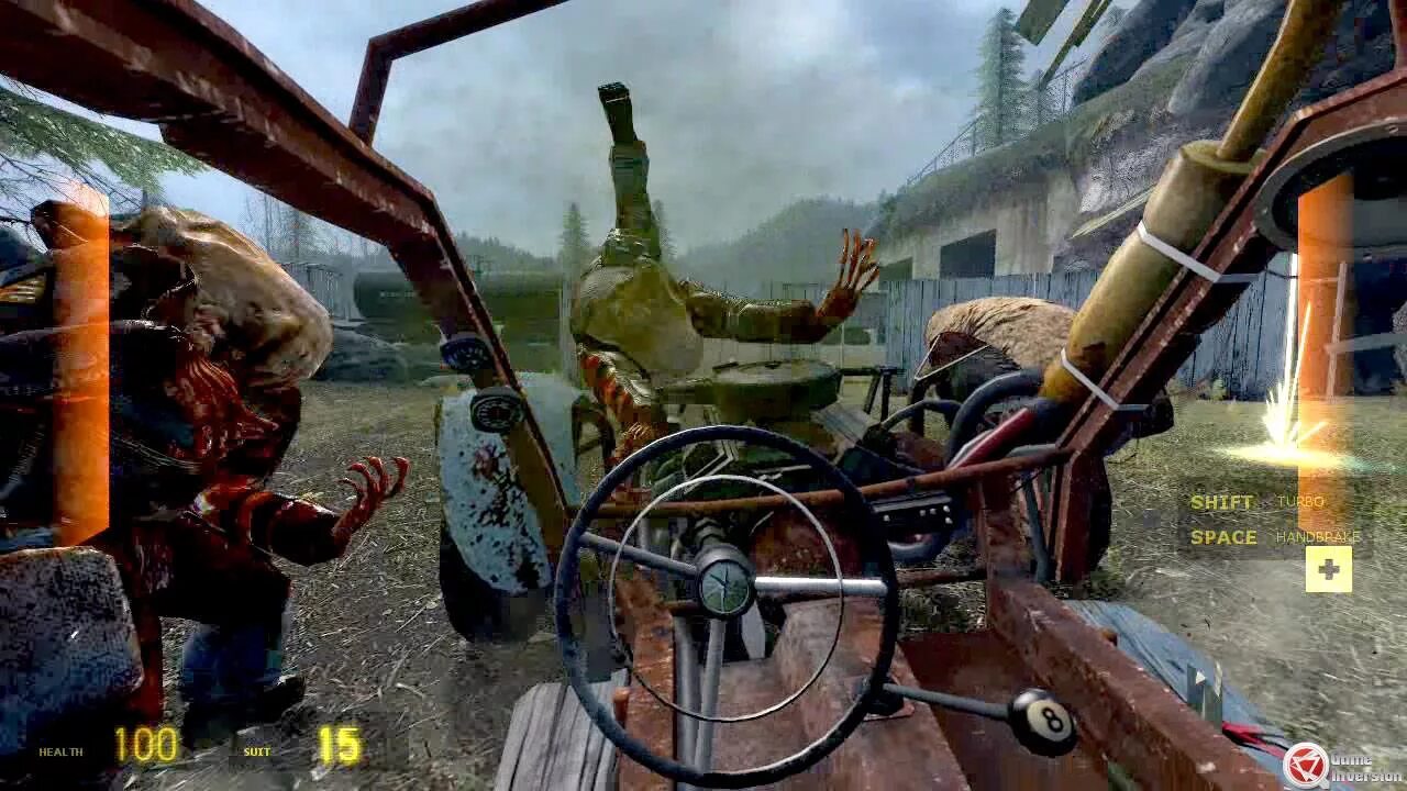 Халф лайф 2 эпизод 2 андроид. Халф лайф 2 эпизод 2 машина. драндулет half life. халф лайф 2 драндулет. машина из half life 2 episode 2.