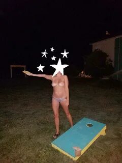 cornhole. nude. 