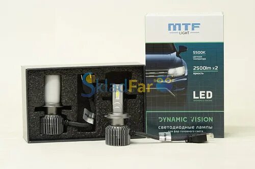 Лампы светодиодные h7 MTF Dynamic 5500k. MTF Dynamic Vision led h7 свет. Светодиодные лампы MTF Light Dynamic Vision.