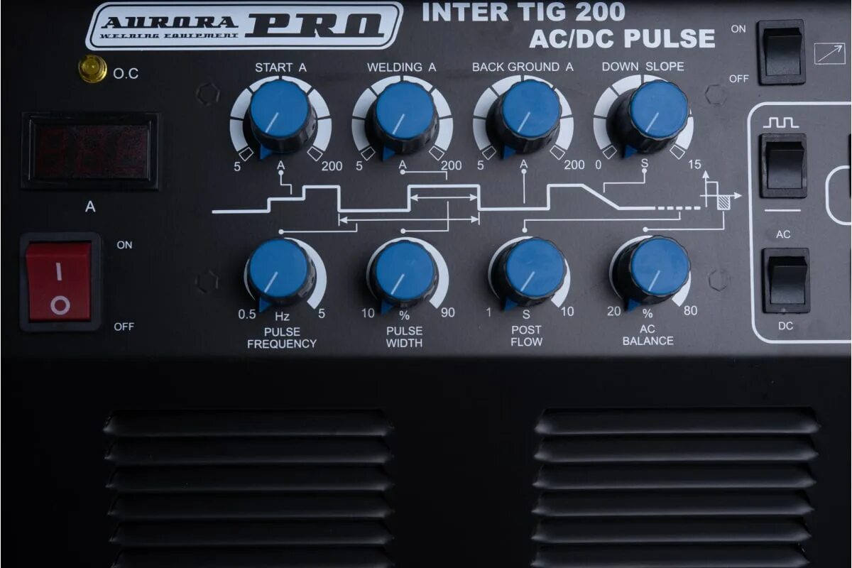 Aurora pro inter 200 pulse. Инвертор Inter Tig 200. Аргонодуговой сварочный аппарат Inter Tig 200 AC/DC Pulse MOSFET/Aurora-Pro 10052. Сварочный аппарат инверторного типа Aurora Inter Tig 200 AC/DC Pulse, Tig, MMA.