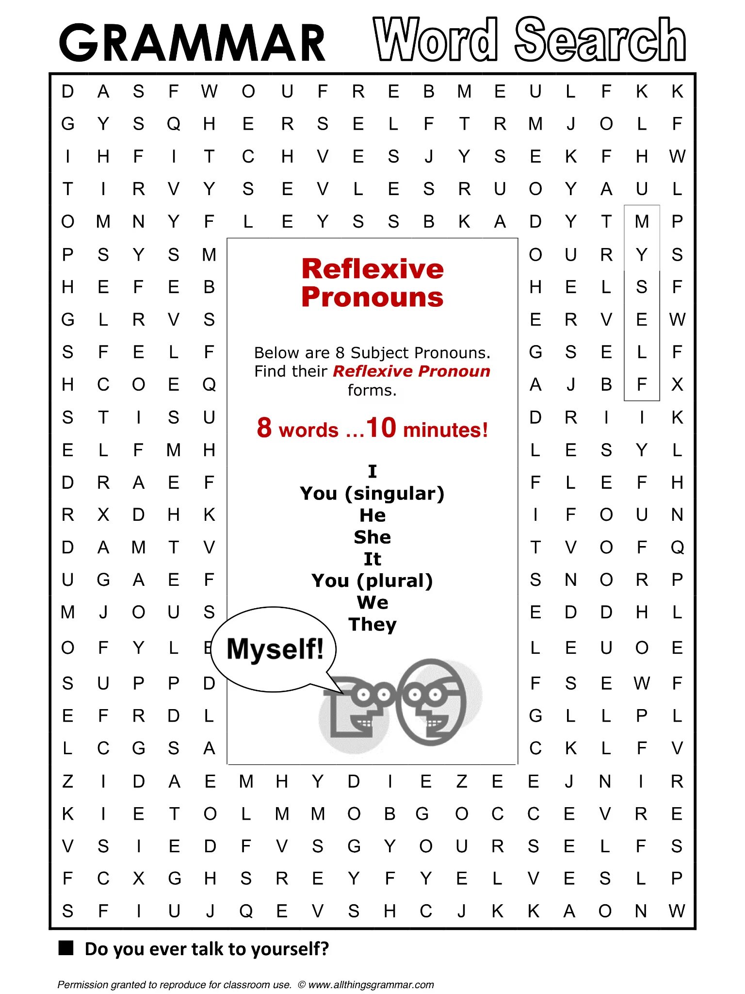 Reflexive pronouns Wordsearch. Возвратные местоимения Worksheets. Wordsearch pronouns. Personal pronouns Wordsearch. Reflexive worksheets