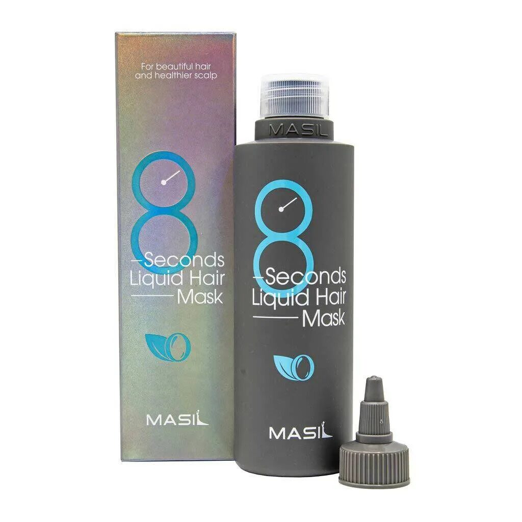 Корейская маска для волос 8 секунд. Masil 8 seconds Salon Liquid hair. Masil 8 second Salon hair Mask, 200мл. Masil 8 seconds Salon Liquid hair Mask (200ml). Маска для волос masil 8 seconds Salon hair Mask 200 мл.