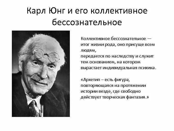 Юнг архетипы и коллективное бессознательное. Анализ юнга