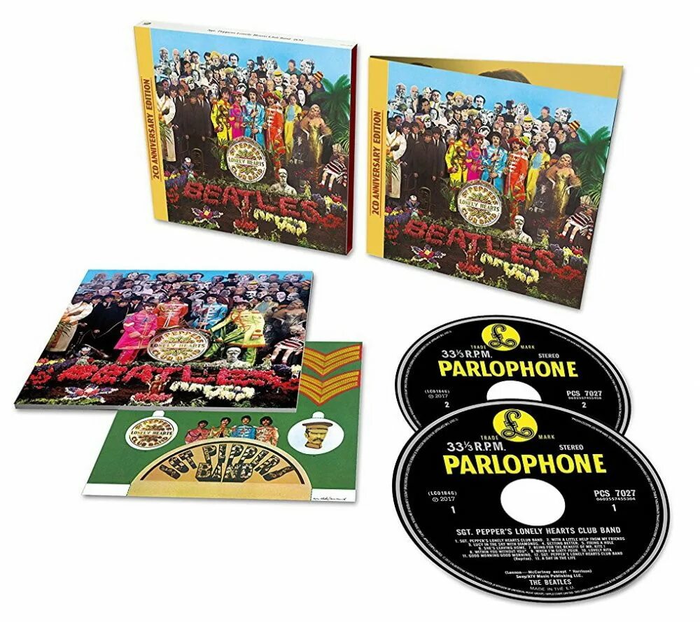 The Beatles Sgt. Pepper's Lonely Hearts Club Band 1967. Sgt Pepper's Lonely Hearts Club Band. The Beatles Sgt. Pepper's Lonely Hearts Club Band 2017. Beatles Sgt Pepper's Lonely Hearts Club Band CD.
