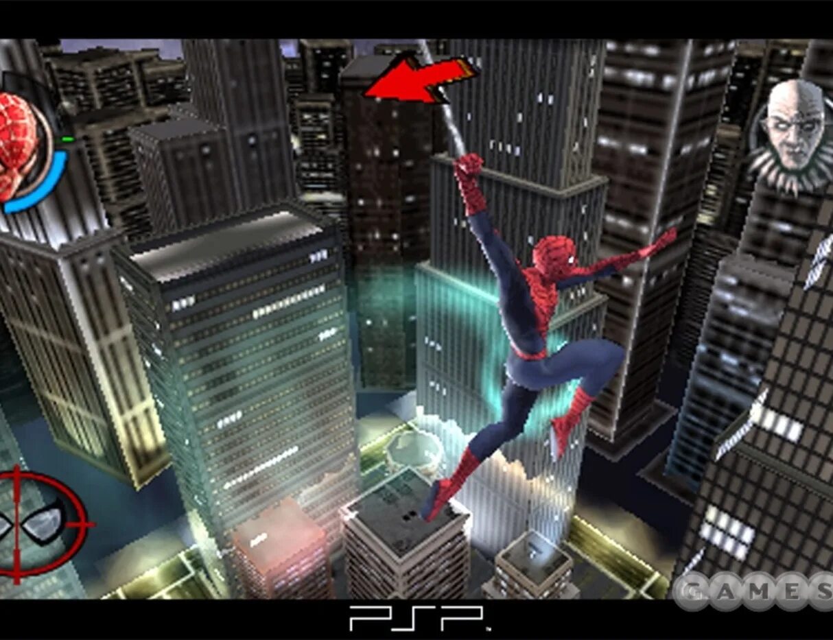 Включи игру человек паук. Spider-man 2 на ПСП. Человек паук 3 игра на ПСП. Spider man 3 PPSSPP. Spider man 2 PSP.