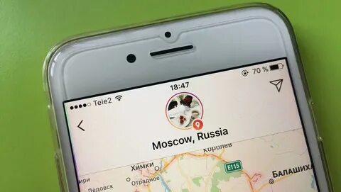 Геолокация в инстаграм