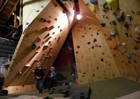 build a home rock climbing wall Health + Fitness Climbing.