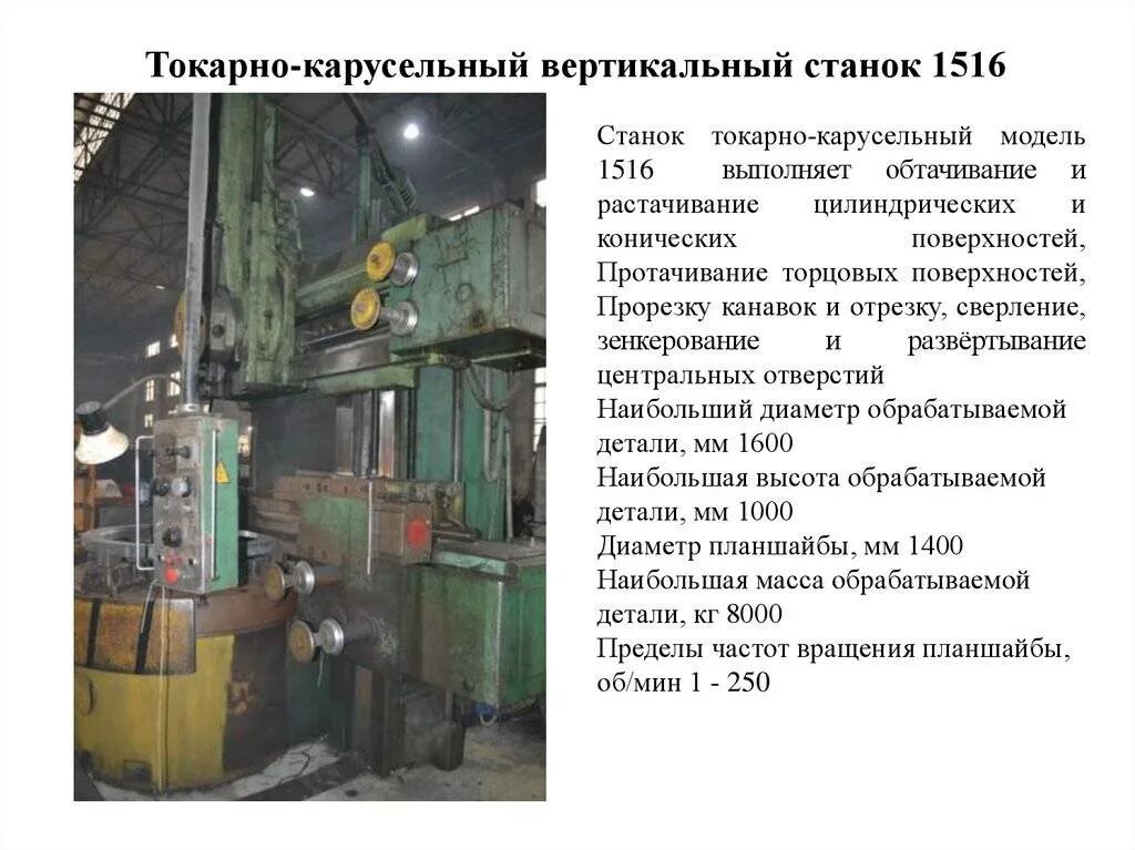 Технические характеристики токарно карусельного станка. Vbl 1600 станок токарно карусельный. Токарно-карусельный станок 1е512пф2и. Станок 1516ф1. Технические характеристики токарно карусельного станка.