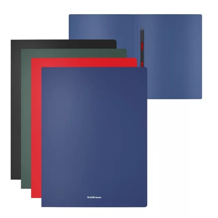 Erichkrause classic. Папка-скоросшиватель erichkrause® matt classic a4 с пружинным механизмом зеленый. папка с пружинным скоросшивателем а4 mh2332. папка с пружинным скоросшивателем а4 brauberg 60мм красная до 100л, 221632, шт. папка-скоросшиватель с пружинным механизмом а4.