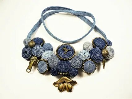Украшения из ткани