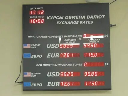 Обмен валюты доллары в красноярске