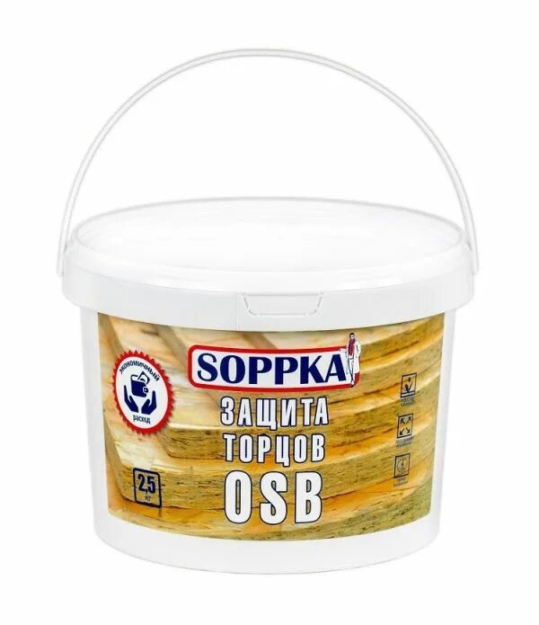 Soppka для osb. Защита торцов для OSB Soppka 2,5 кг. Грунтовка 2,5кг для OSB Soppka primer цвет. Грунтовка Soppka OSB - Kontakt.