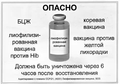 Бцж вводится
