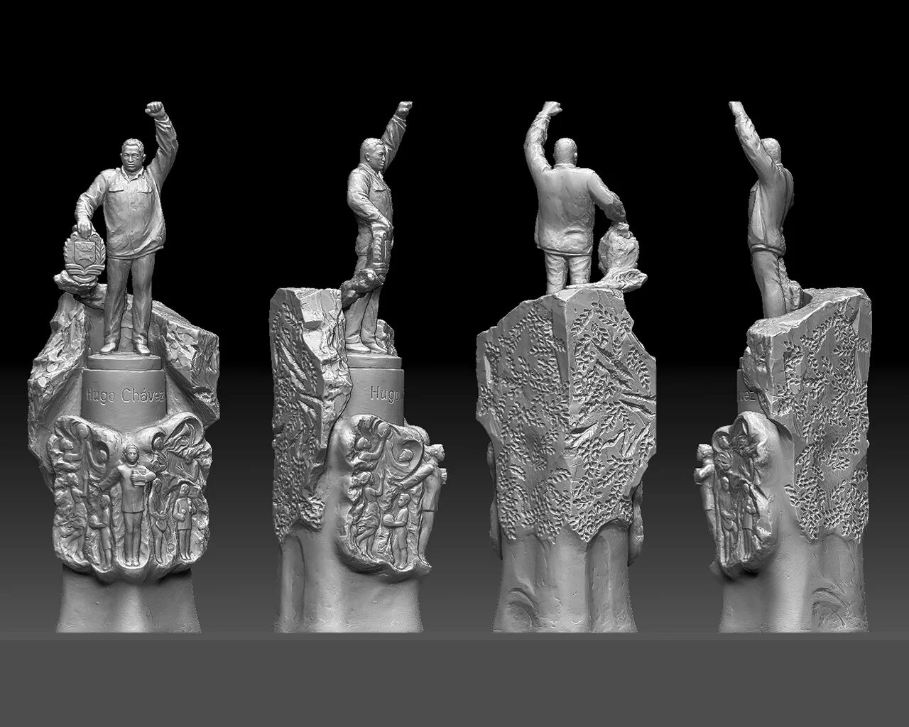 Scanned 3d model