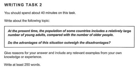 Words for writing task 2
